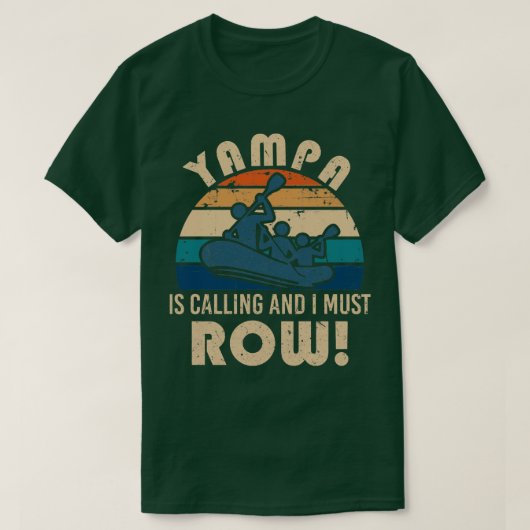 Yampa rafting t-shirt (Design voorkant)