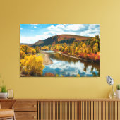 Yampa rivier in de herfst canvas afdruk (Insitu (Woonkamer))