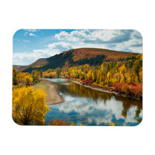 Yampa rivier in de herfst magneet