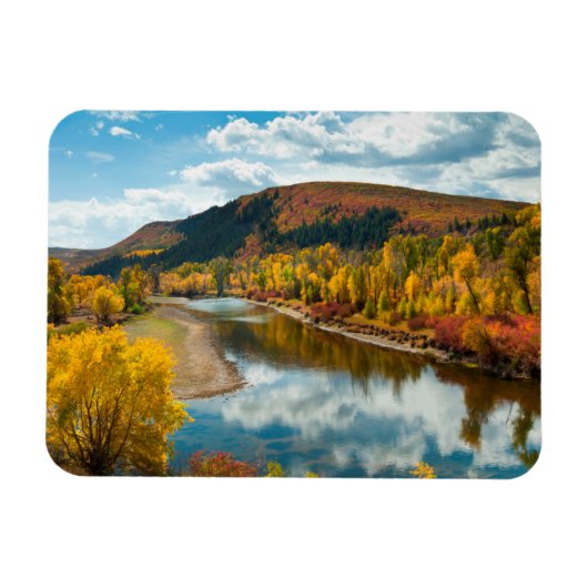 Yampa rivier in de herfst magneet (Horizontaal)