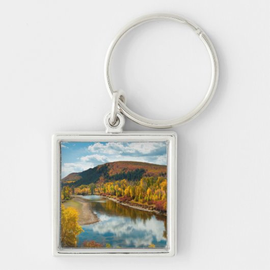 Yampa rivier in de herfst sleutelhanger (Voorkant)