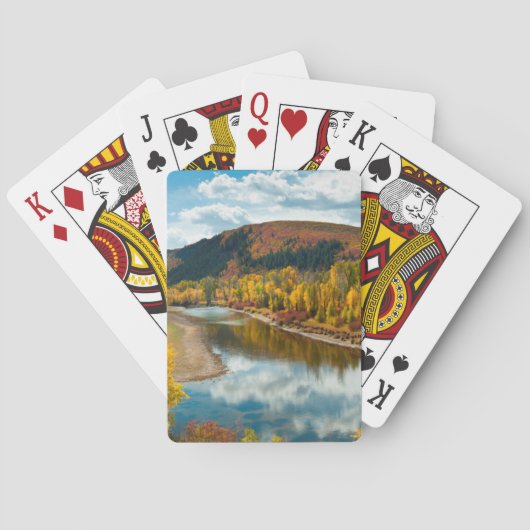 Yampa rivier in de herfst speelkaarten (Achterkant)