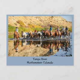 Yampa Rivier - Westerse Reis Briefkaart