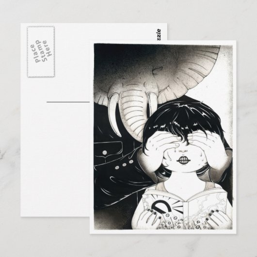 Yan Wei Postcard Briefkaart (Voorkant / Achterkant)