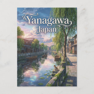 Yanagawa, Japan Briefkaart