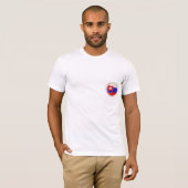 Yanak/Klachan Basic White T-shirt (Voorkant volledig)