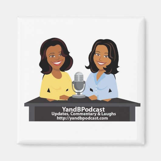 YandBPodcast Magnet (Voorkant)