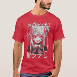 Yandere Anime Menhera Meisje Kawaii Japanse Horror T-shirt