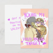 Yandere Operator Valentijn 2 Kaart (Voorkant / Achterkant)