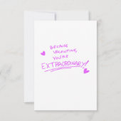 Yandere Operator Valentijn 4 Kaart (Achterkant)