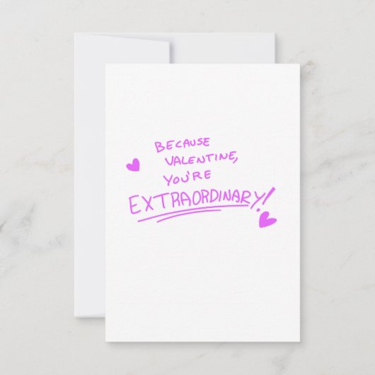 Yandere Operator Valentijn 4 Kaart (Achterkant)