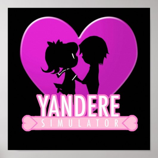 Yandere Simulator Yandere Love Print (Voorkant)