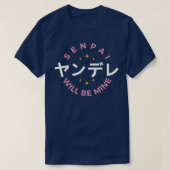 Yandere T Kawaii Japans Anime Manga Otaku T-shirt (Design voorkant)