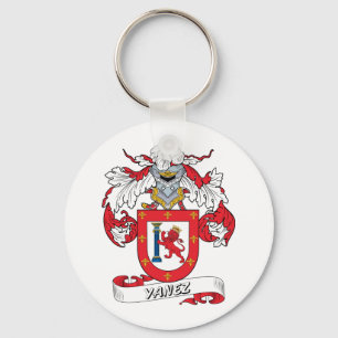 Yanez Family Crest Sleutelhanger