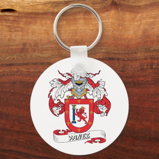 Yanez Family Crest Sleutelhanger (Voorkant)