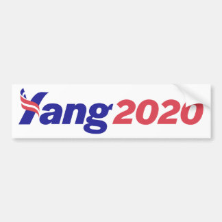 Yang 2020 Bumpersticker