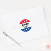 YANG 2020 Verkiezingen Ronde Sticker (Envelop)