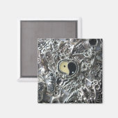 yang charm magneet (Voorkant / Achterkant)
