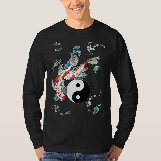 Yang Koi Fish Ink T-shirt (Voorkant)