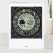 yang liegen met religieuze symbolen kaart (Achterkant)