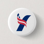 Yang Logo Button (klein) (Voorkant)