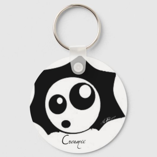 Yang op onze keten sleutelhanger (Voorkant)