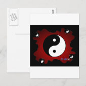 YANG RED ACHTERGROND PRODUCTS BRIEFKAART (Voorkant / Achterkant)