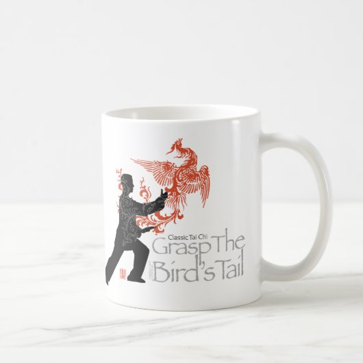 Yang Tai Chi 'Fire Phoenix' keramische Mok (Rechts)