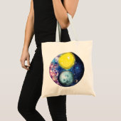 Yang-Yin/Sun-Moon Canvas tas (Voorkant (product))