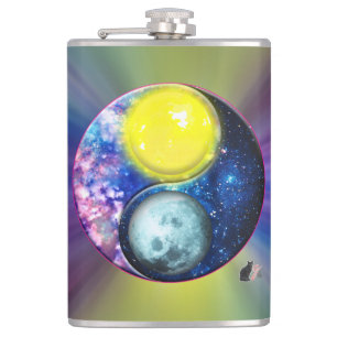 Yang-Yin/Sun-Moon Heupfles