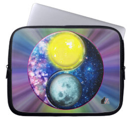 Yang-Yin/Sun-Moon Laptop Sleeve