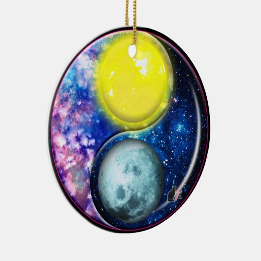 Yang-Yin/Sun-Moon Ornament (Rechts)