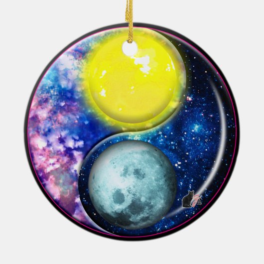 Yang-Yin/Sun-Moon Ornament (Achterkant)