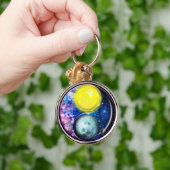 Yang-Yin/Sun-Moon Sleutelhanger (Hand)