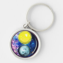 Yang-Yin/Sun-Moon Sleutelhanger