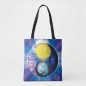 Yang-Yin/Sun-Moon Tote Bag (Voorkant)