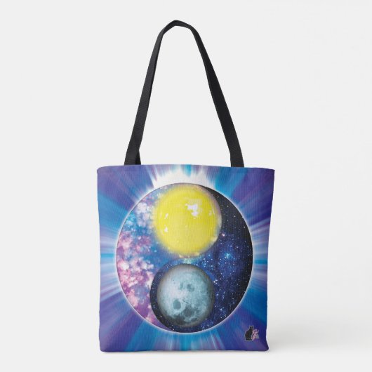 Yang-Yin/Sun-Moon Tote Bag (Achterkant)