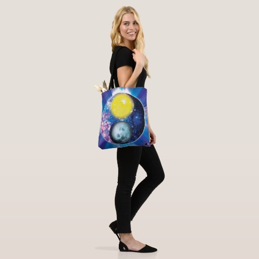 Yang-Yin/Sun-Moon Tote Bag (Op model)