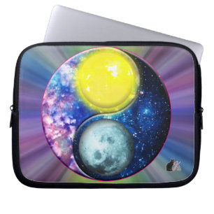 Yang-Yin / Zon-Maan Laptop Sleeve