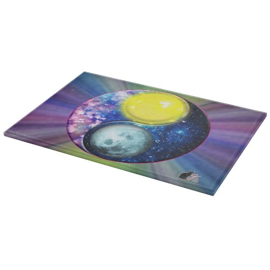 Yang-Yin / Zon-Maan Snijplank (Hoek)