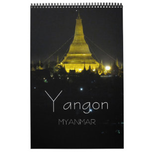 Yangon Birma 2025 Kalender