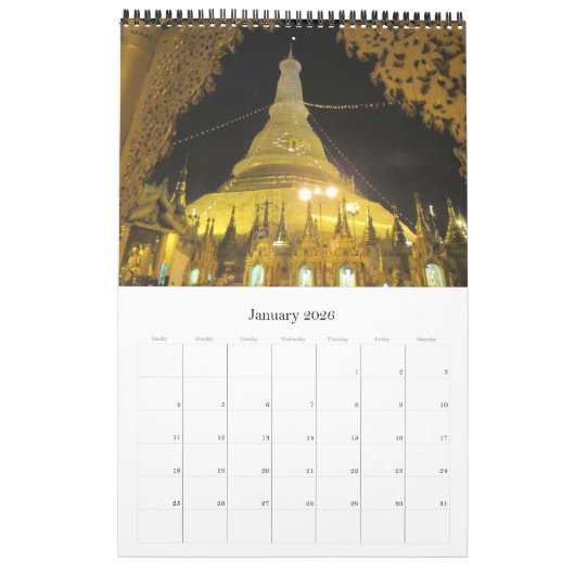 Yangon Birma 2025 Kalender (Jan 2026)