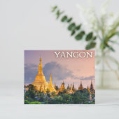 Yangon, Myanmar (Birma) Briefkaart (Staand voorkant)