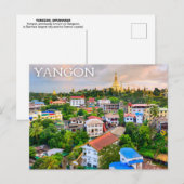 Yangon, Myanmar (Birma) Briefkaart (Voorkant / Achterkant)