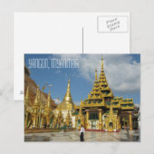 Yangon, Myanmar Briefkaart (Voorkant / Achterkant)