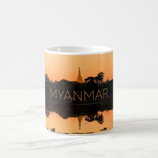 Yangon, Myanmar Travel Mug Koffiemok (Center)