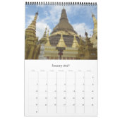 Yangon reizen kalender (Jan 2027)