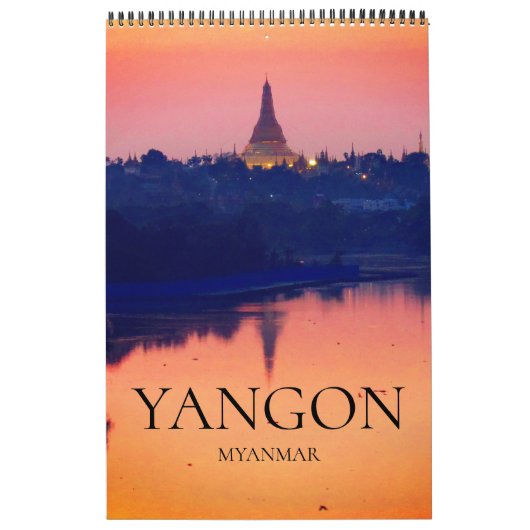 Yangon reizen kalender (Hoes)