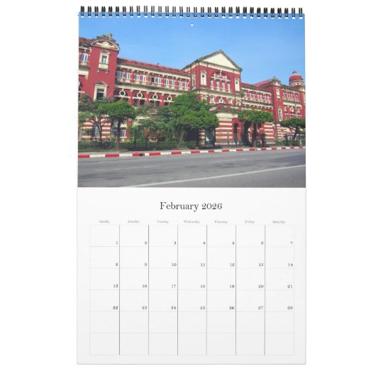 yangonreizen kalender (Feb 2026)