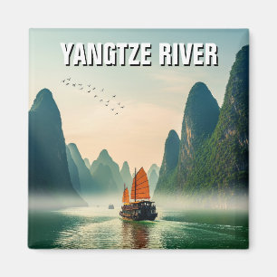 Yangtze River China Magneet